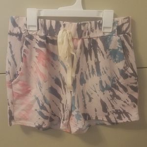 NWOT tye dye shorts